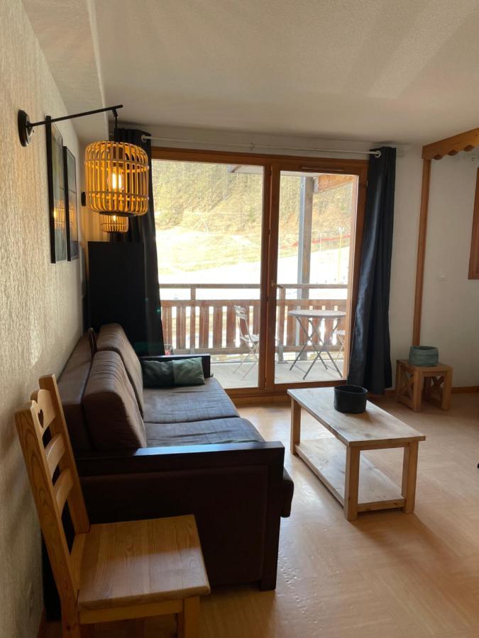 Apartamento Front Neige 1800, Cosy 4-6P, Parking Couvert Les Orres Exterior foto
