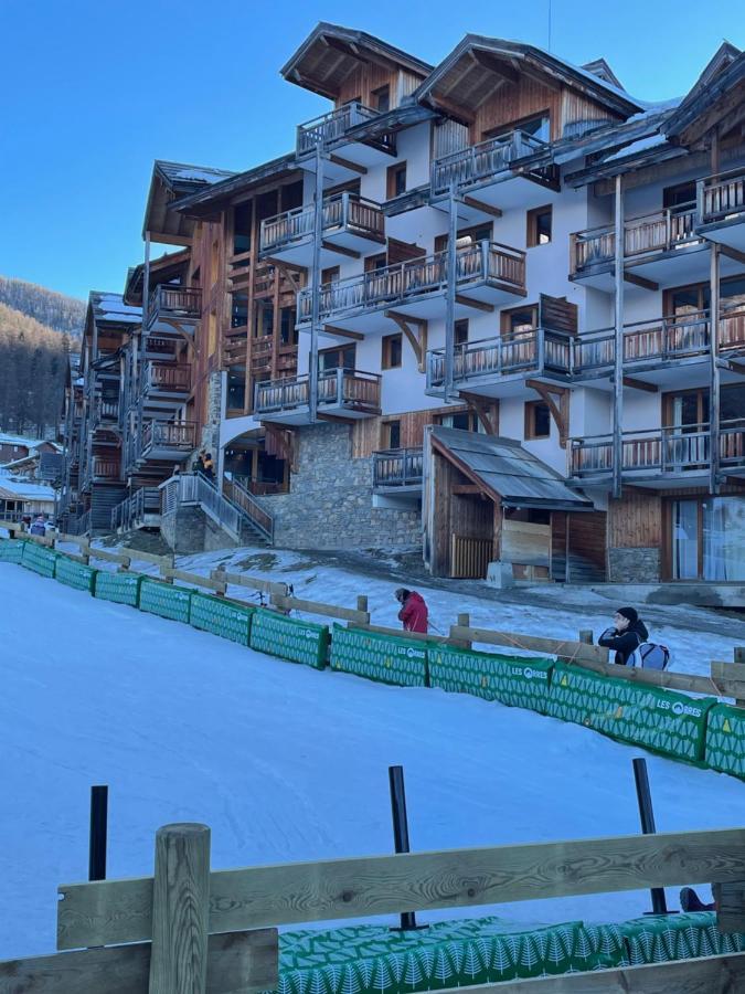 Apartamento Front Neige 1800, Cosy 4-6P, Parking Couvert Les Orres Exterior foto